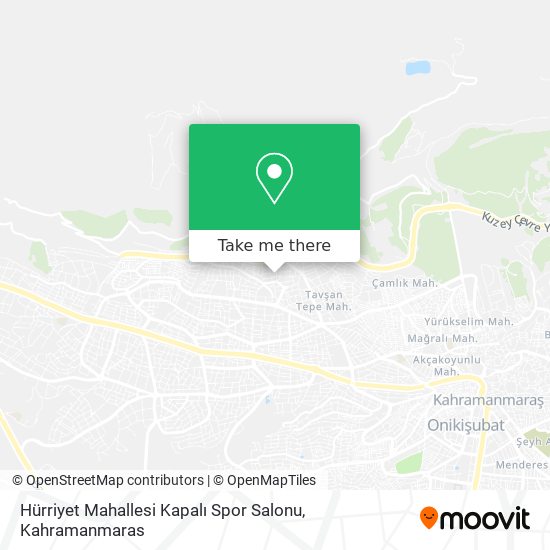 Hürriyet Mahallesi Kapalı Spor Salonu map