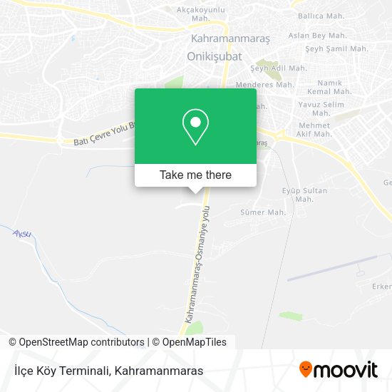İlçe Köy Terminali map