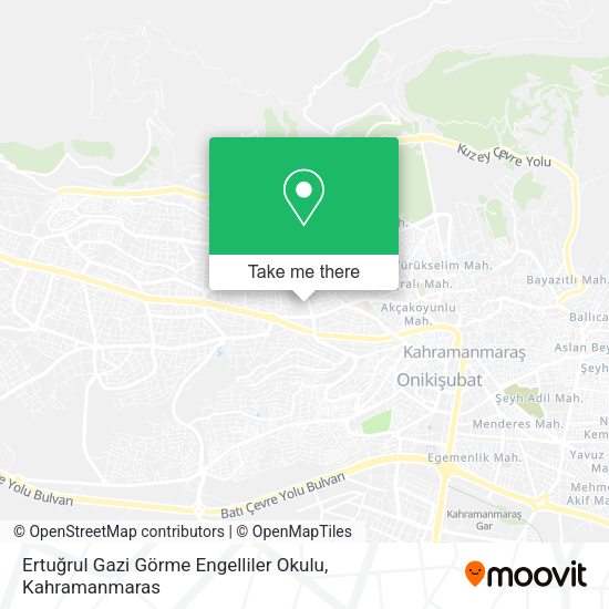 Ertuğrul Gazi Görme Engelliler Okulu map