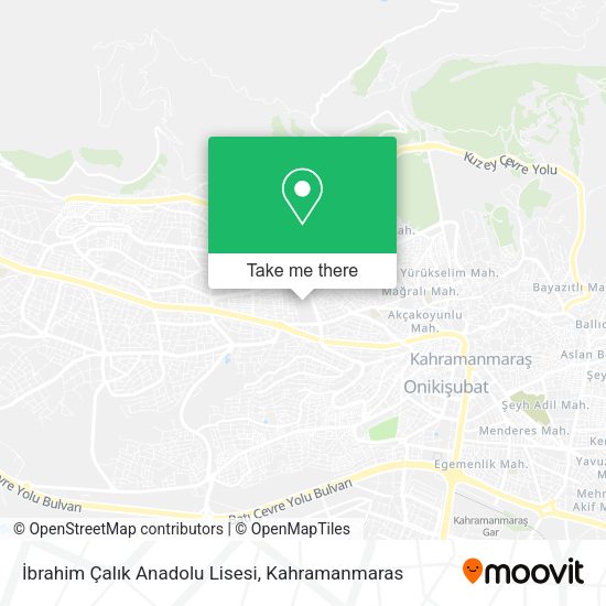İbrahim Çalık Anadolu Lisesi map