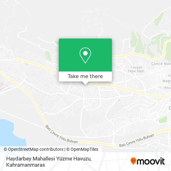 Haydarbey Mahallesi Yüzme Havuzu map