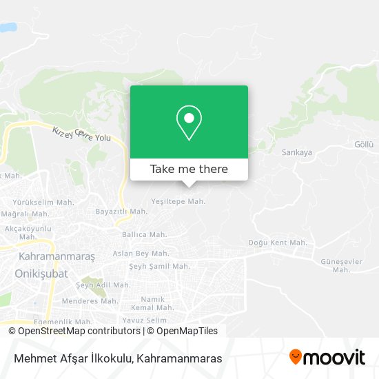 Mehmet Afşar İlkokulu map
