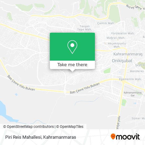 Piri Reis Mahallesi map