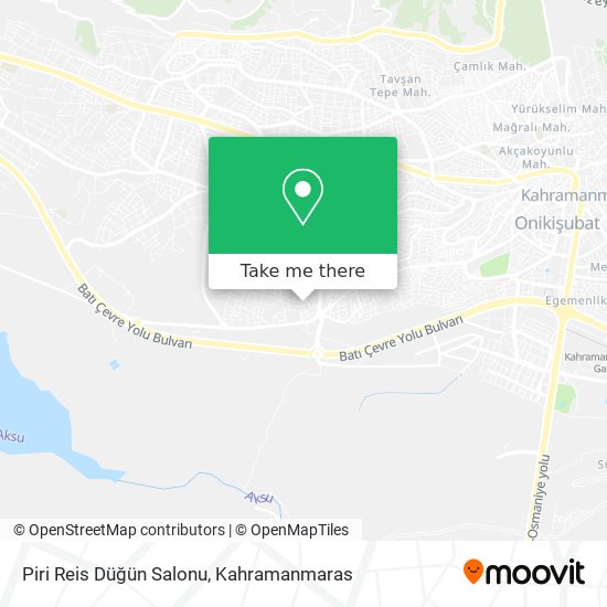 Piri Reis Düğün Salonu map