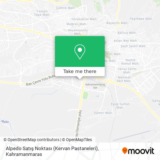 Alpedo Satış Noktası (Kervan Pastaneleri) map