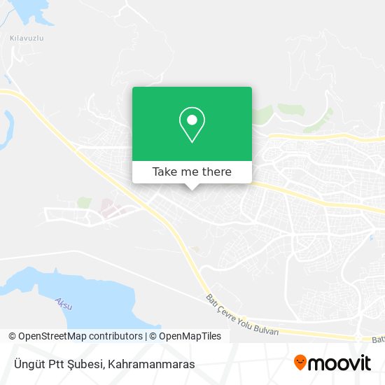 Üngüt Ptt Şubesi map