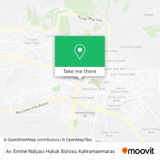 Av. Emine Nalçacı Hukuk Bürosu map