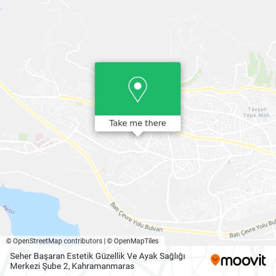 Seher Başaran Estetik Güzellik Ve Ayak Sağlığı  Merkezi Şube 2 map