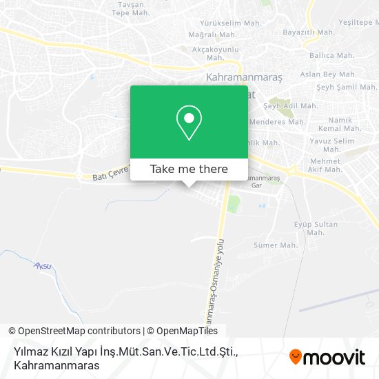Yılmaz Kızıl Yapı İnş.Müt.San.Ve.Tic.Ltd.Şti. map