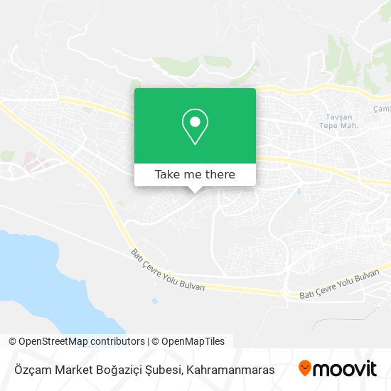 Özçam Market Boğaziçi Şubesi map
