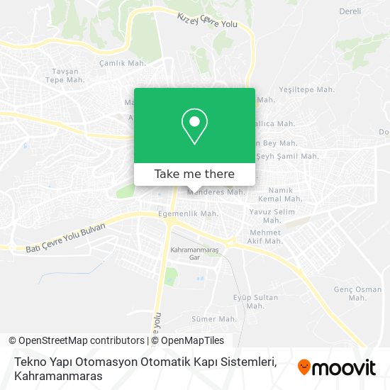 Tekno Yapı Otomasyon Otomatik Kapı Sistemleri map
