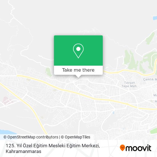 125. Yıl Özel Eğitim Mesleki Eğitim Merkezi map