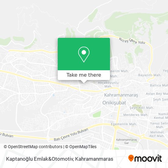 Kaptanoğlu Emlak&Otomotiv map