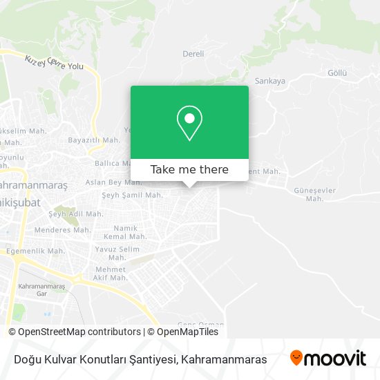 Doğu Kulvar Konutları Şantiyesi map