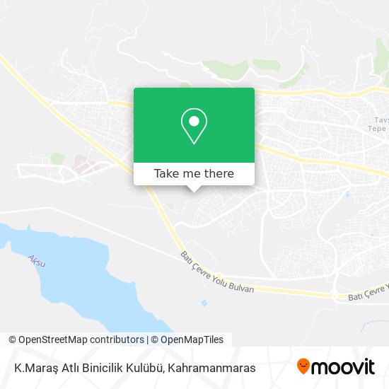 K.Maraş Atlı Binicilik Kulübü map