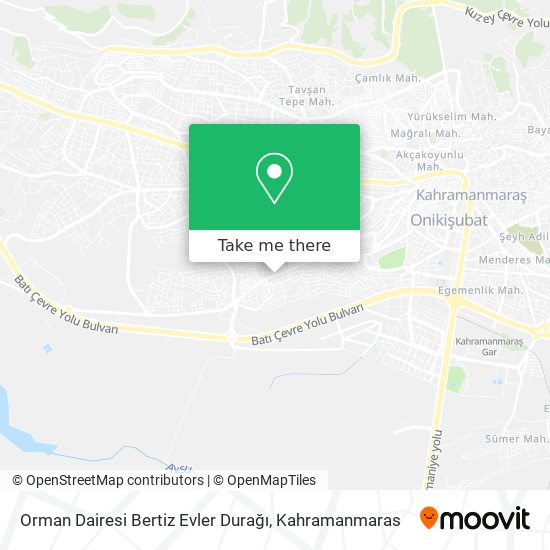 Orman Dairesi  Bertiz  Evler  Durağı map