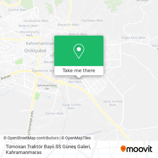 Tümosan Traktör Bayii SS Güneş Galeri map