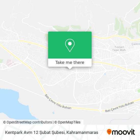 Kentpark Avm 12 Şubat Şubesi map