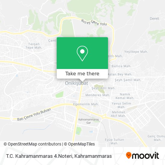 T.C. Kahramanmaras 4.Noteri map