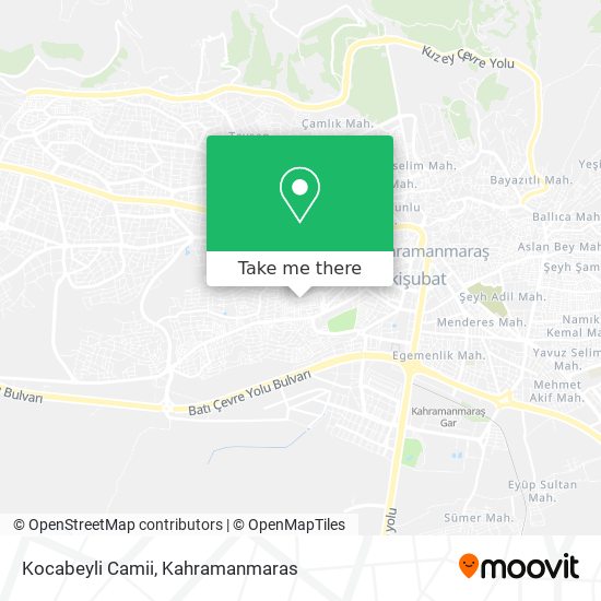 Kocabeyli Camii map