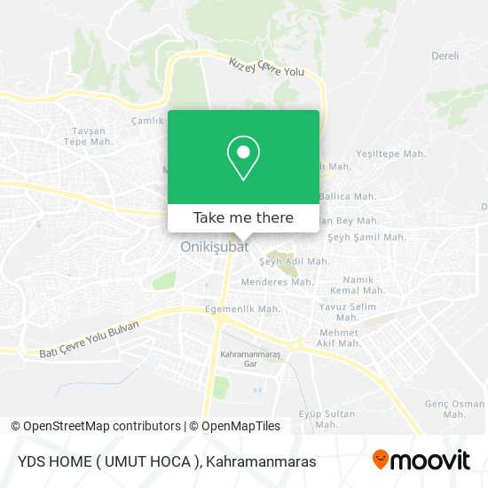 YDS HOME ( UMUT HOCA ) map