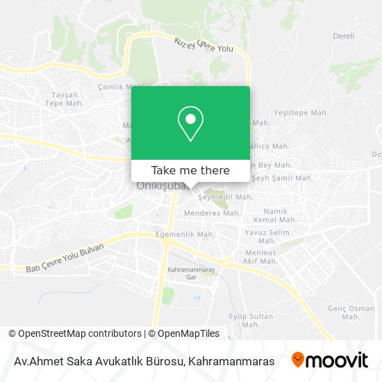 Av.Ahmet Saka Avukatlık Bürosu map