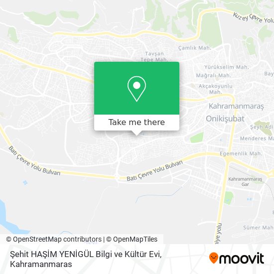 Şehit HAŞİM YENİGÜL Bilgi ve Kültür Evi map