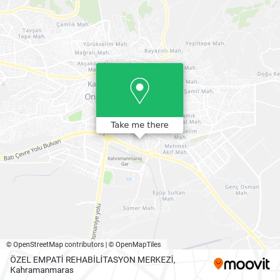 ÖZEL EMPATİ REHABİLİTASYON MERKEZİ map