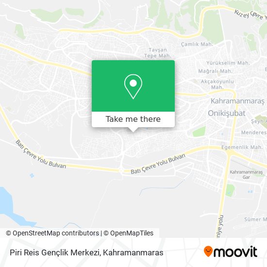 Piri Reis Gençlik Merkezi map