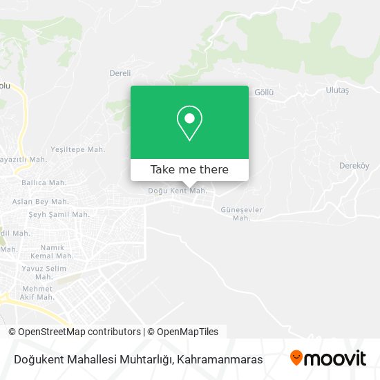 Doğukent Mahallesi Muhtarlığı map
