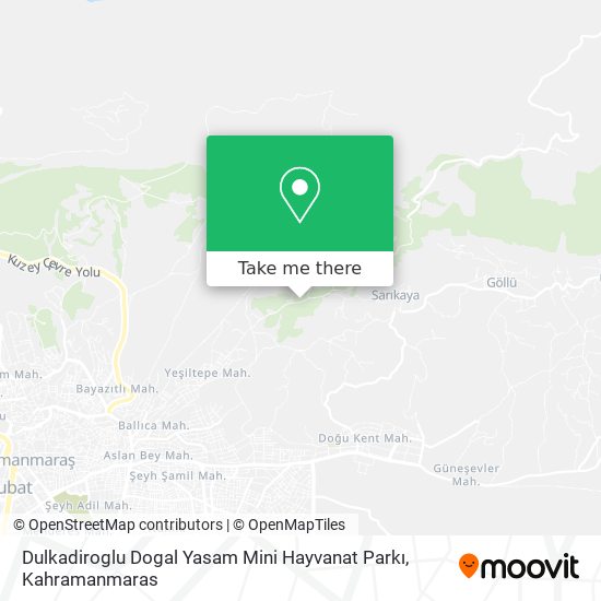 Dulkadiroglu Dogal Yasam Mini Hayvanat Parkı map