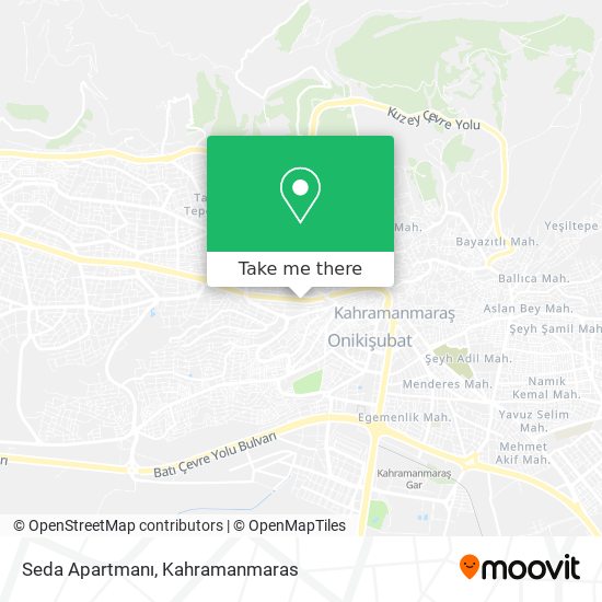 Seda Apartmanı map