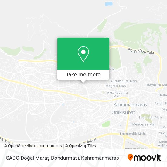 SADO Doğal Maraş Dondurması map