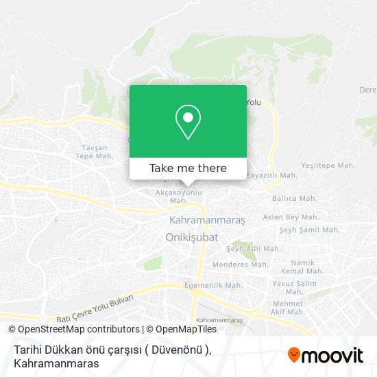 Tarihi Dükkan önü çarşısı ( Düvenönü ) map