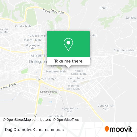Dağ Otomotiv map