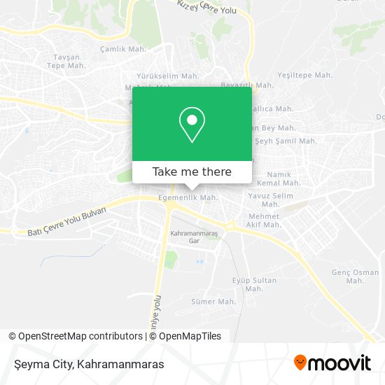 Şeyma City map