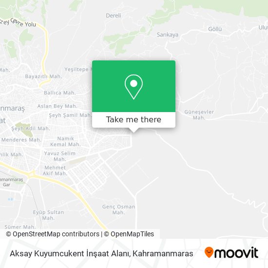 Aksay Kuyumcukent İnşaat Alanı map