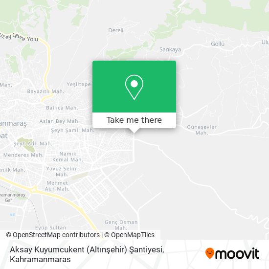 Aksay Kuyumcukent (Altınşehir) Şantiyesi map