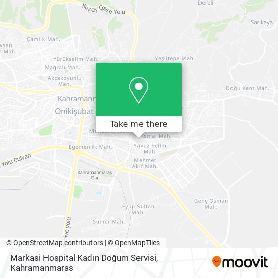 Markasi Hospital Kadın Doğum Servisi map
