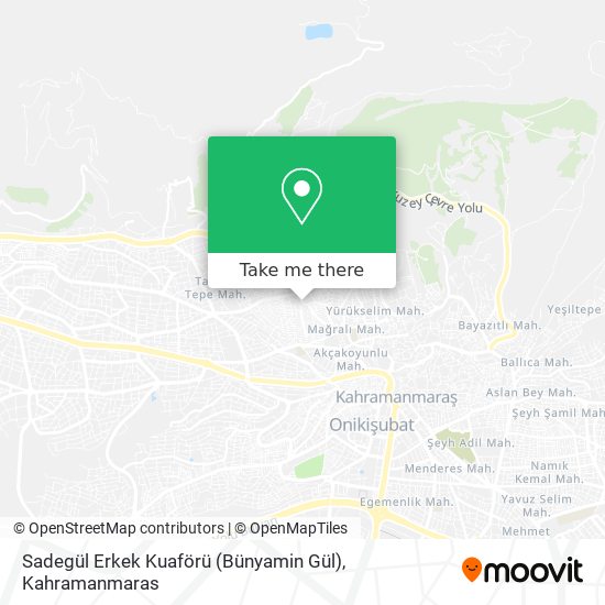 Sadegül Erkek Kuaförü (Bünyamin Gül) map