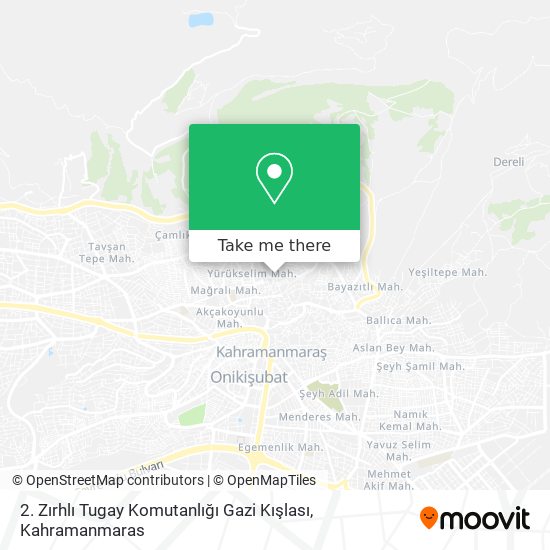 2. Zırhlı Tugay Komutanlığı Gazi Kışlası map