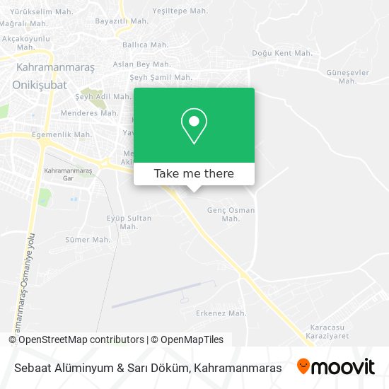 Sebaat Alüminyum & Sarı Döküm map