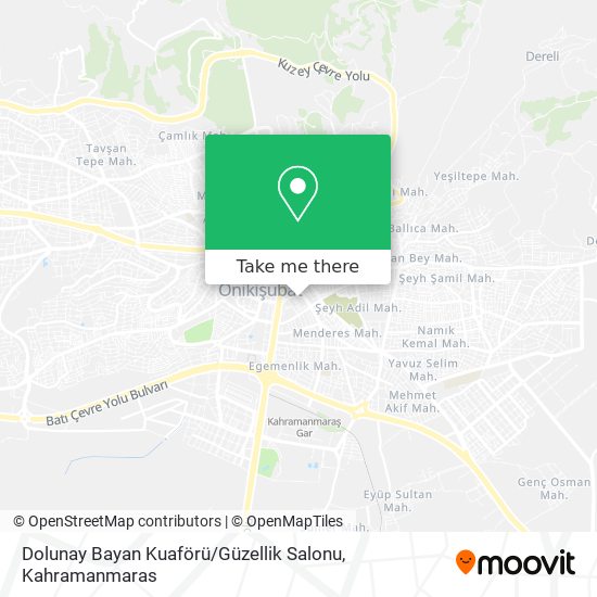 Dolunay Bayan Kuaförü / Güzellik Salonu map