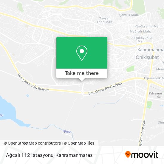 Ağcalı 112 İstasyonu map