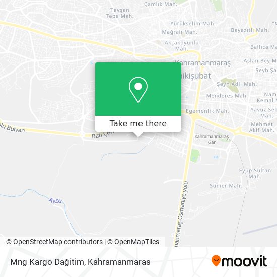 Mng Kargo Dağitim map
