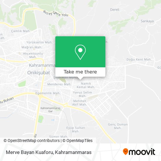 Merve Bayan Kuaforu map
