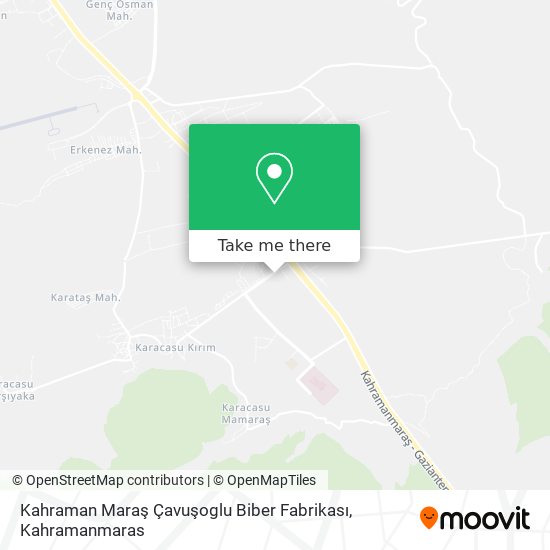 Kahraman Maraş Çavuşoglu Biber Fabrikası map