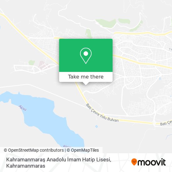 Kahramanmaraş Anadolu İmam Hatip Lisesi map