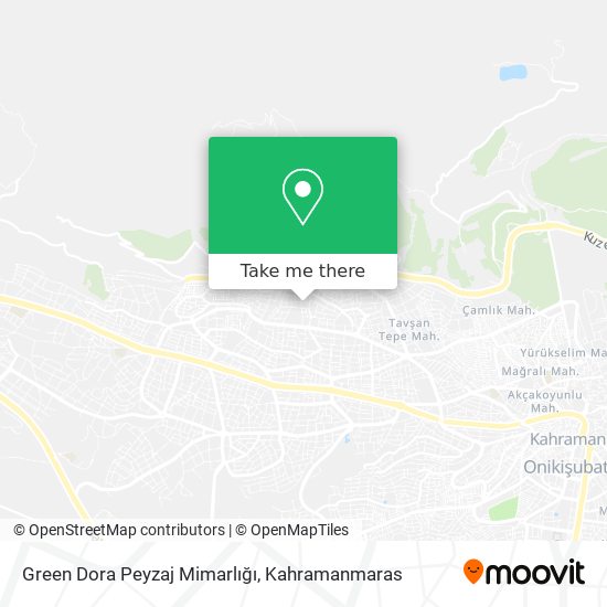 Green Dora Peyzaj Mimarlığı map