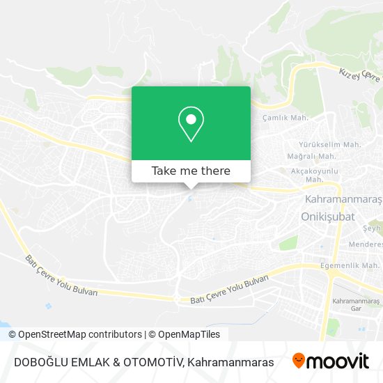 DOBOĞLU EMLAK & OTOMOTİV map
